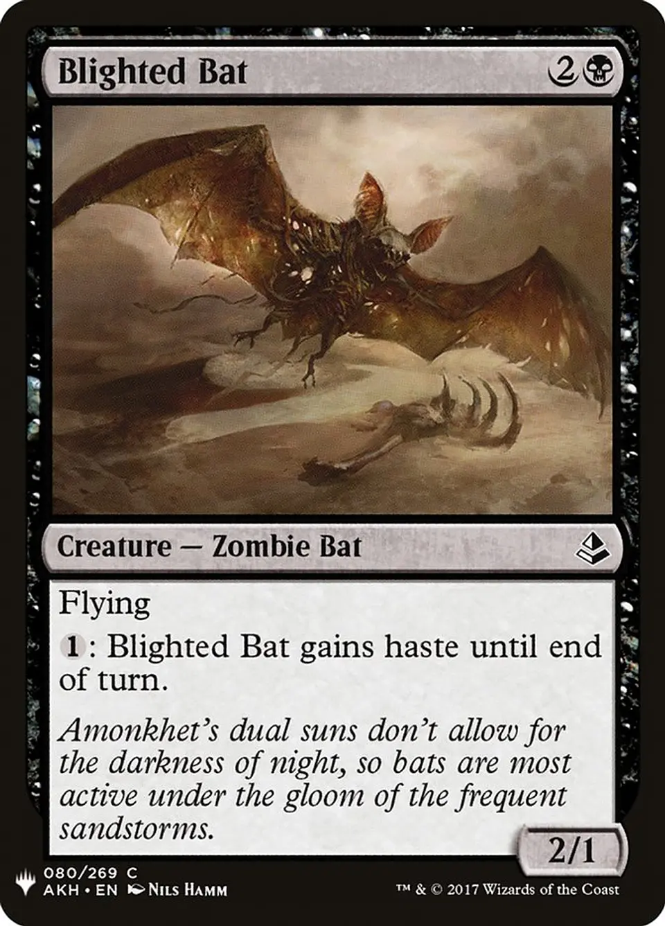 Blighted Bat (The List) 1