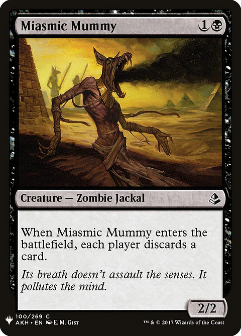 Miasmic Mummy (The List)
