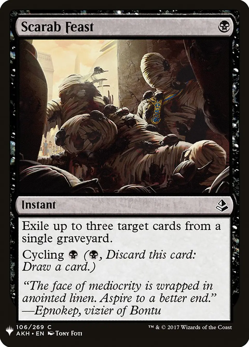 Scarab Feast (The List) 1