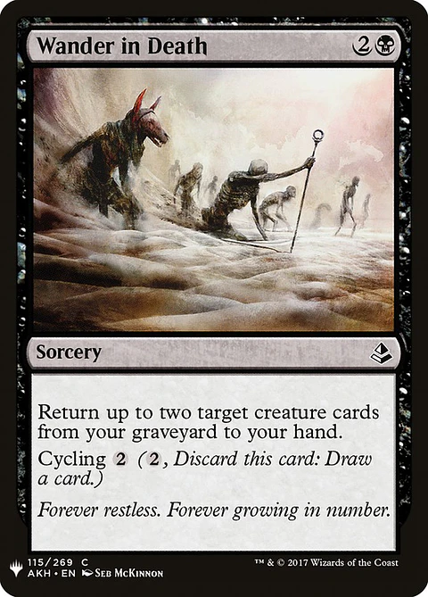 Wander in Death (The List)