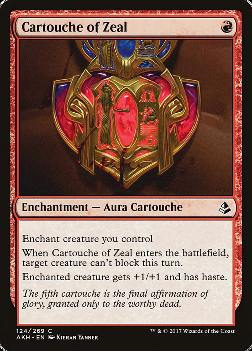 Cartouche of Zeal 1
