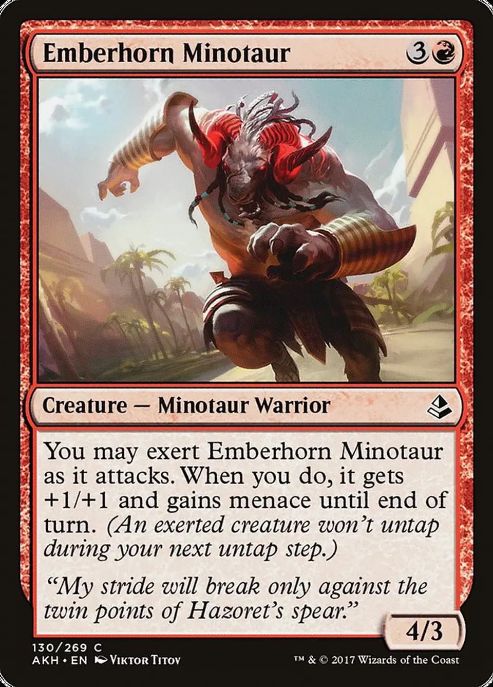 Emberhorn Minotaur 1