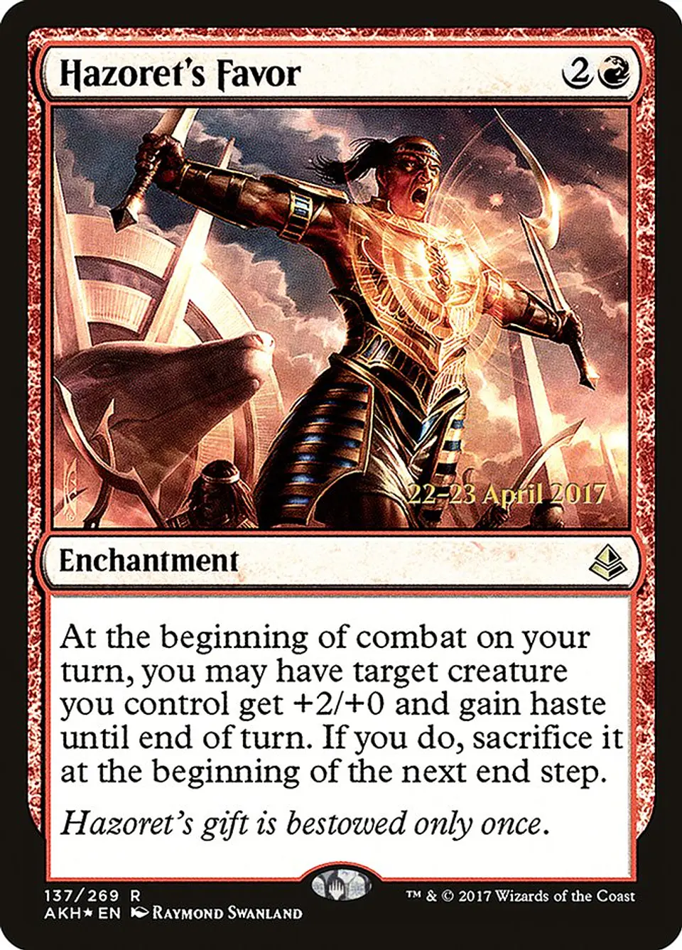 Hazoret's Favor (Pre-release) 1