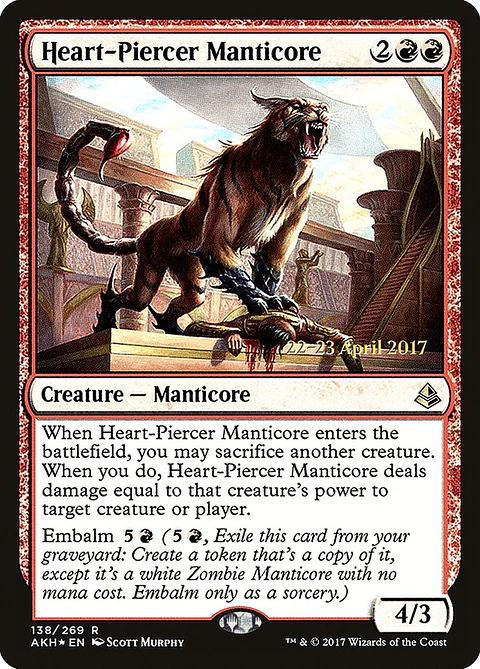 Heart-Piercer Manticore (Pre-release)