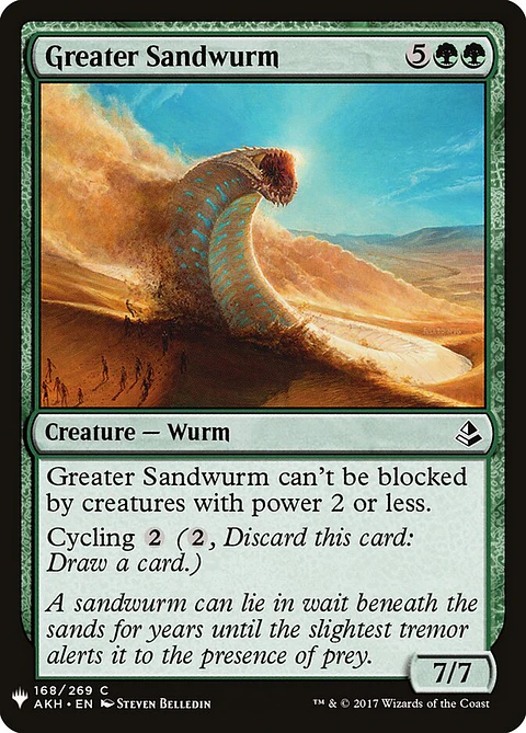 Greater Sandwurm (The List)