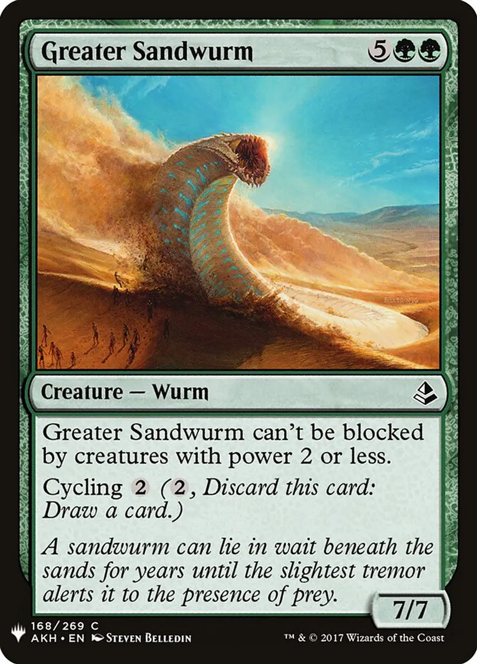 Greater Sandwurm (The List) 1