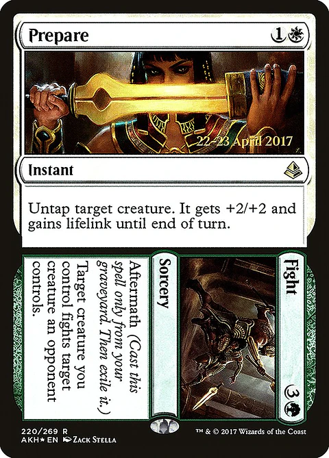 Prepare // Fight (Pre-release)