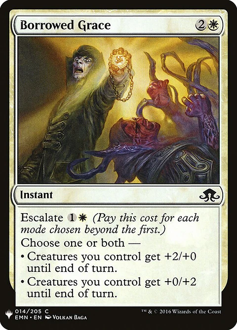 Borrowed Grace (The List)