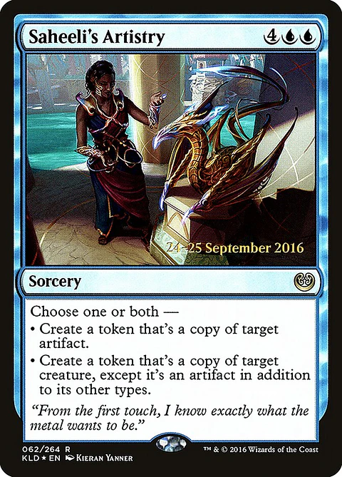 Saheeli's Artistry (Pre-release)