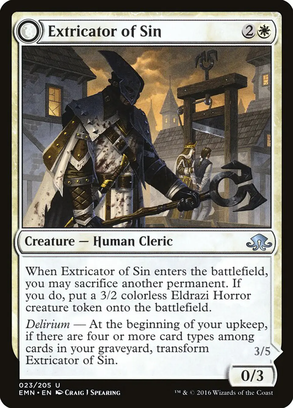 Extricator of Sin // Extricator of Flesh 1
