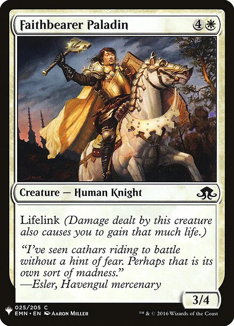 Faithbearer Paladin (The List)