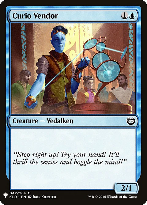 Curio Vendor (The List)