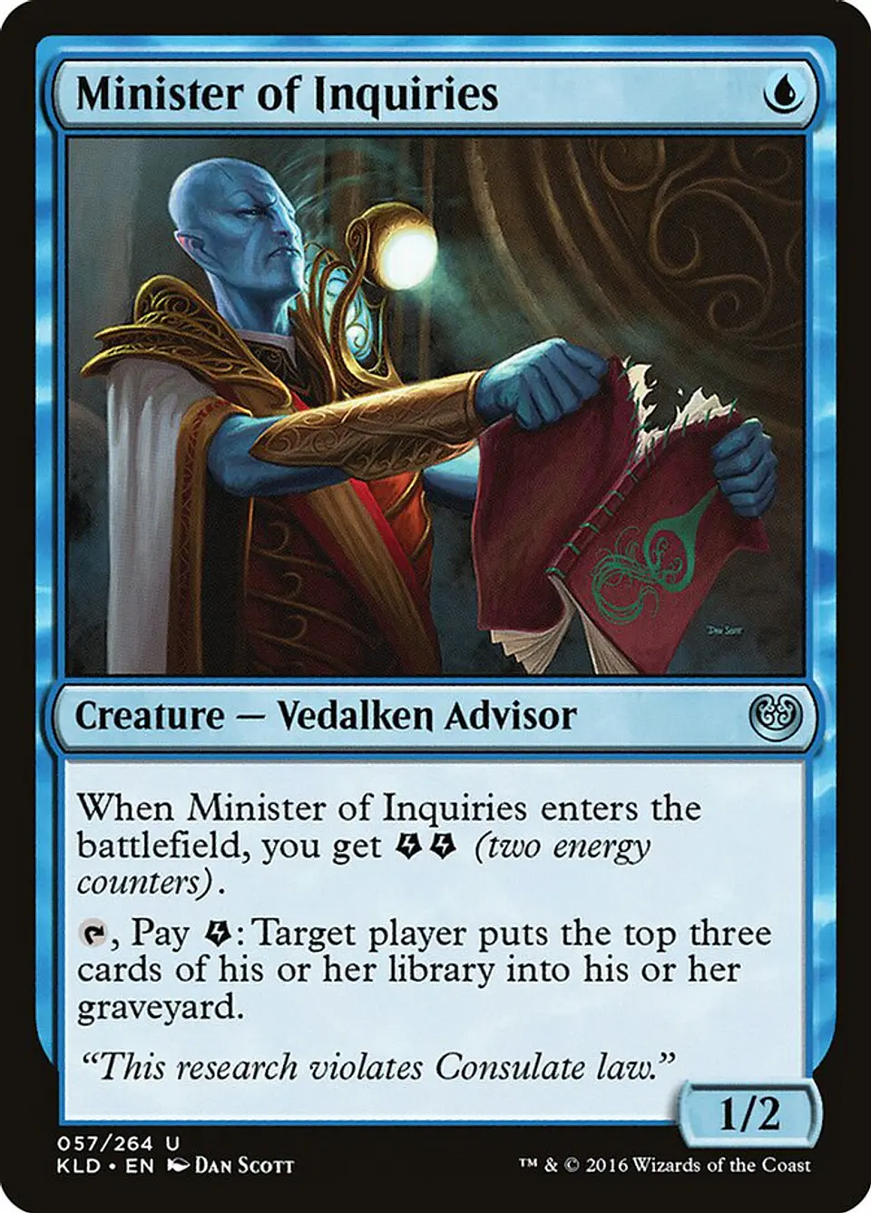 Minister of Inquiries 1