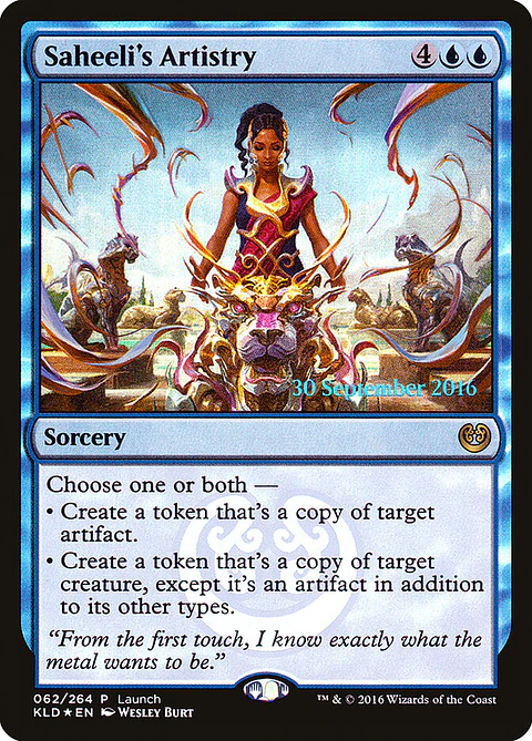 Saheeli's Artistry (Promo)