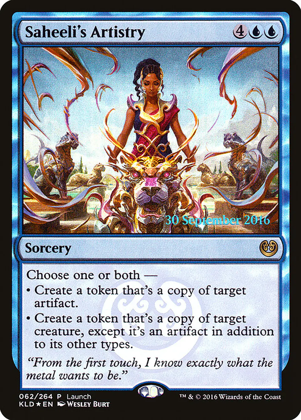 Saheeli's Artistry (Promo) 1