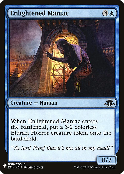 Enlightened Maniac (The List)