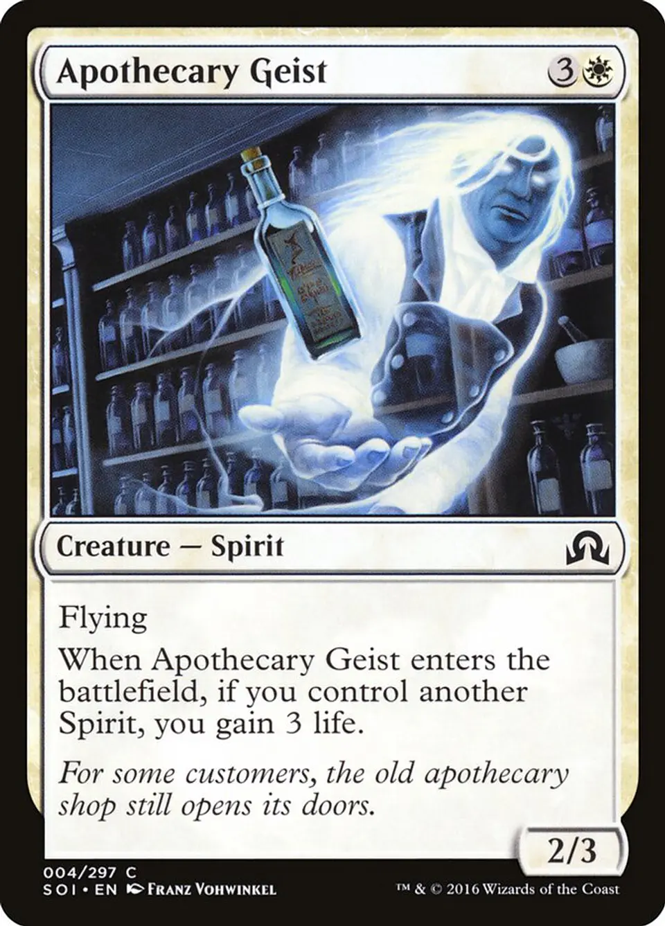 Apothecary Geist 1