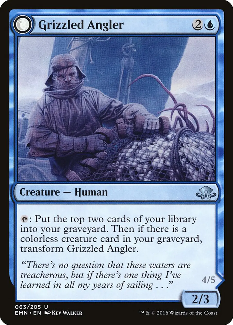 Grizzled Angler // Grisly Anglerfish 1