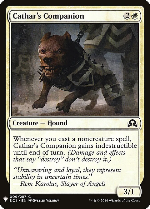 Cathar's Companion (The List)