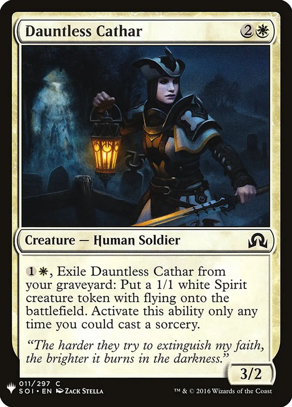 Dauntless Cathar (The List) 1