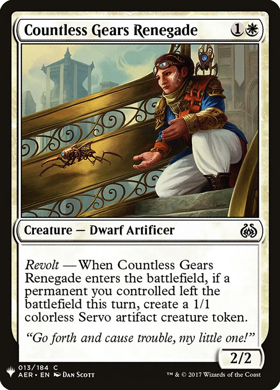 Countless Gears Renegade (The List) 1