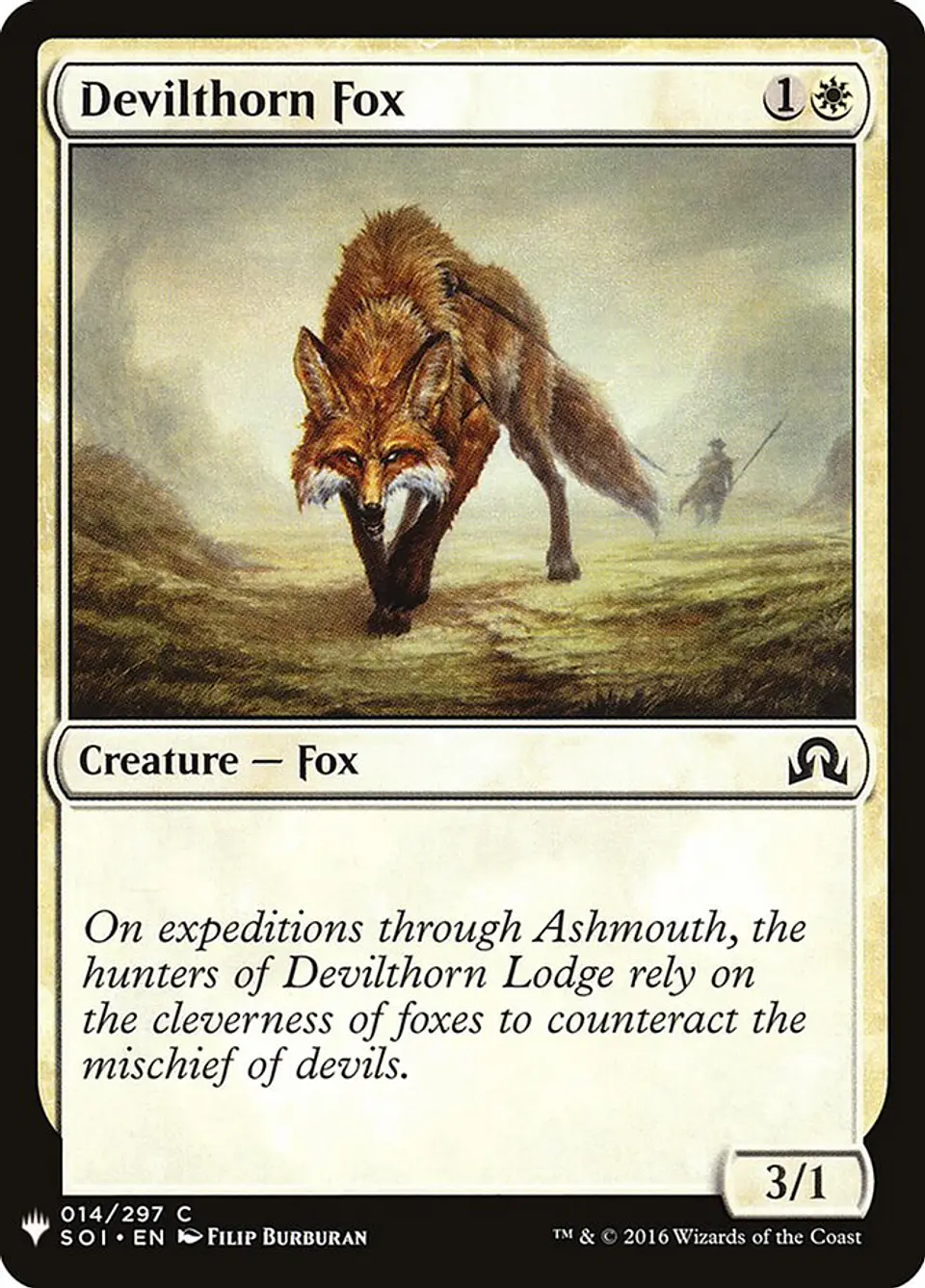 Devilthorn Fox (The List) 1