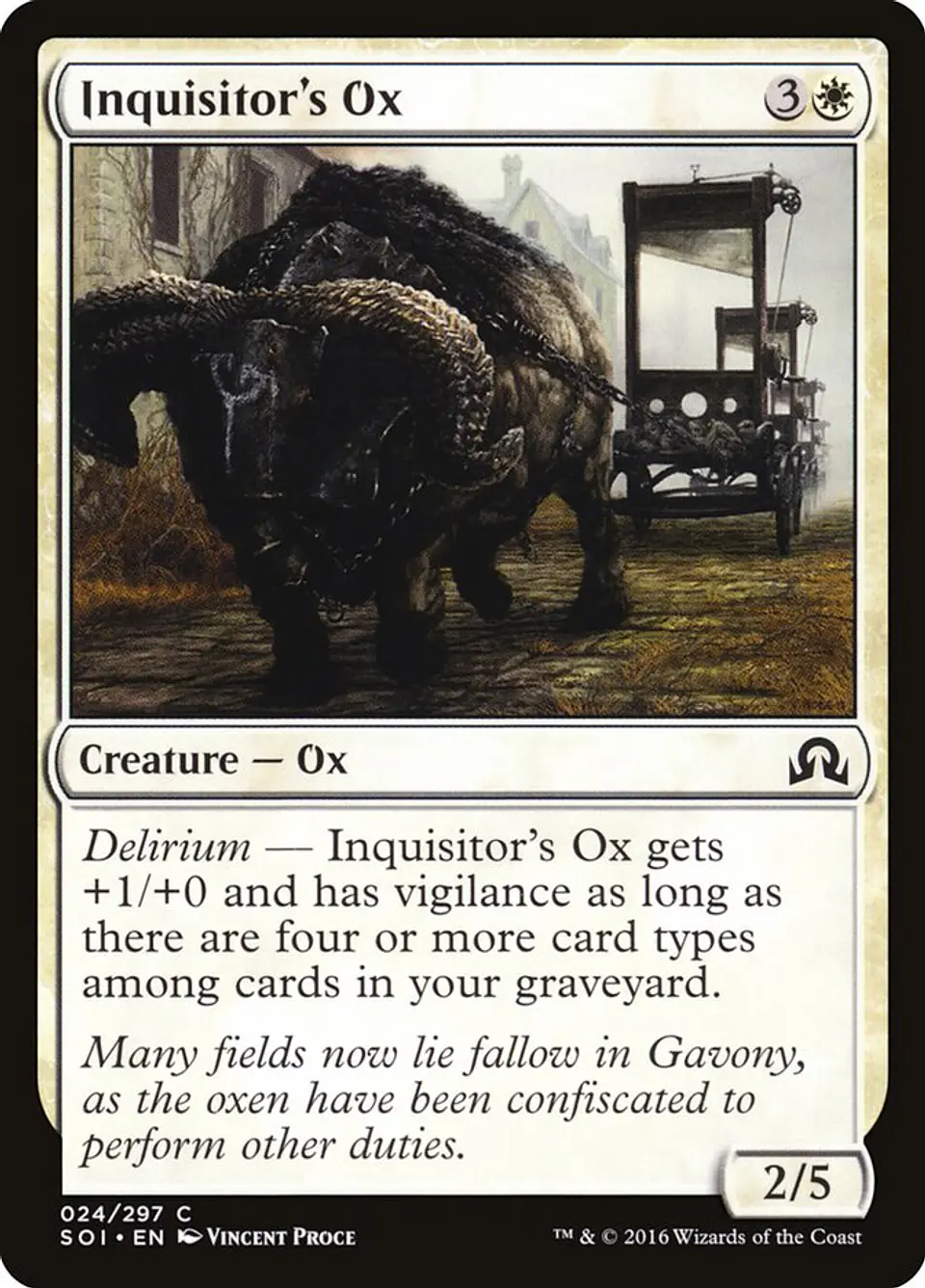 Inquisitor's Ox 1