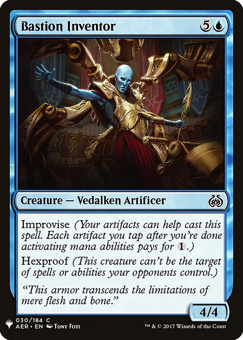 Bastion Inventor (The List)