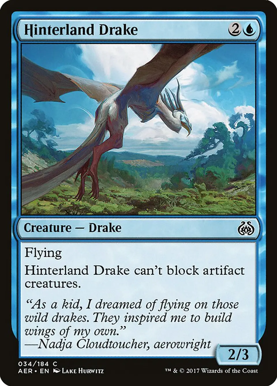 Hinterland Drake 1