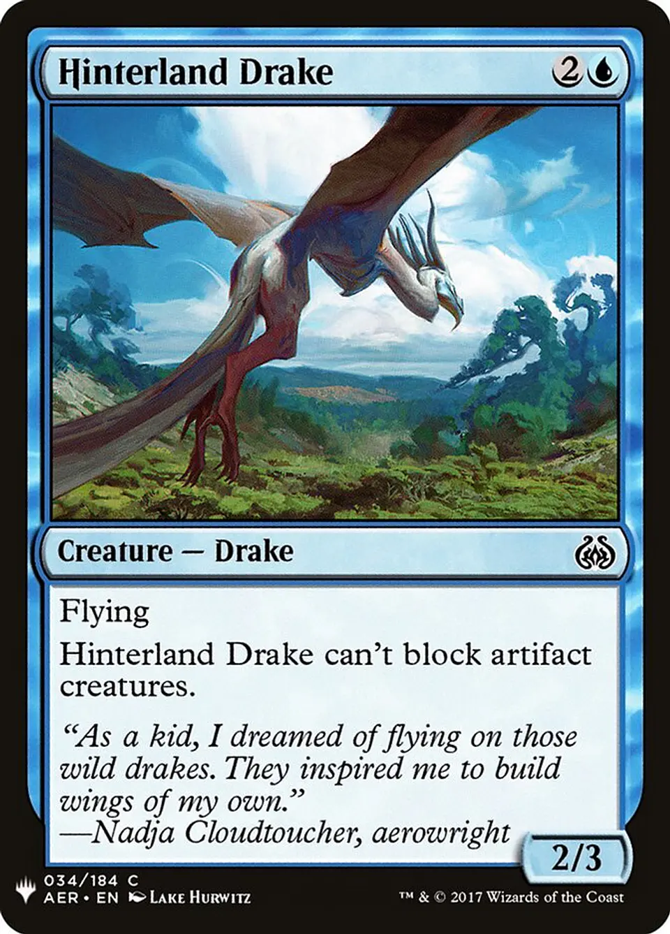 Hinterland Drake (The List) 1