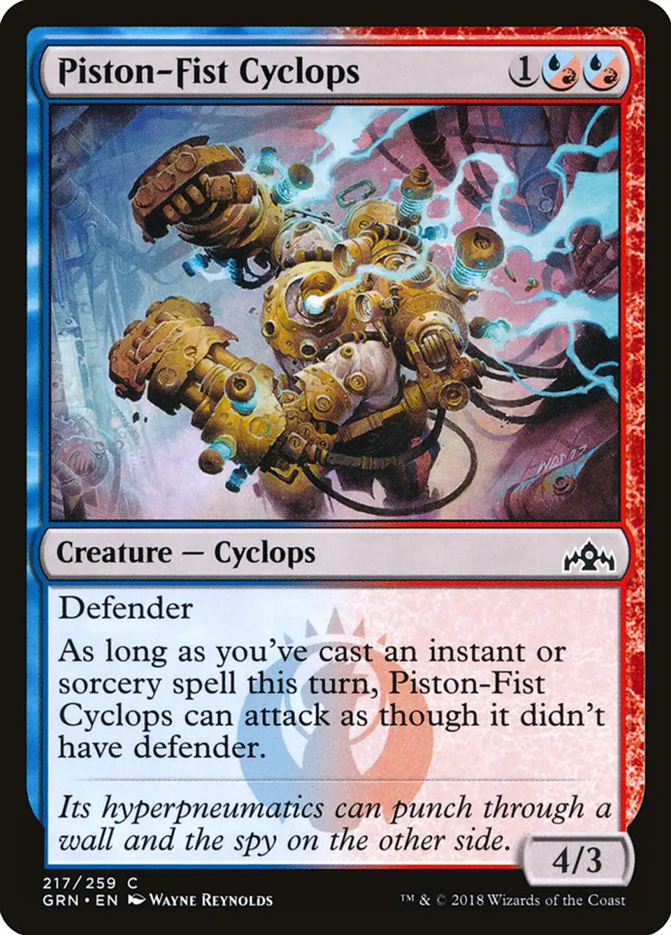 Piston-Fist Cyclops 1