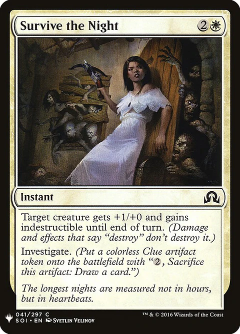 Survive the Night (The List)