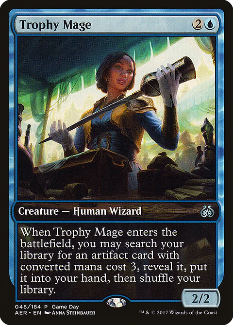 Trophy Mage (Game Day) (Full Art)