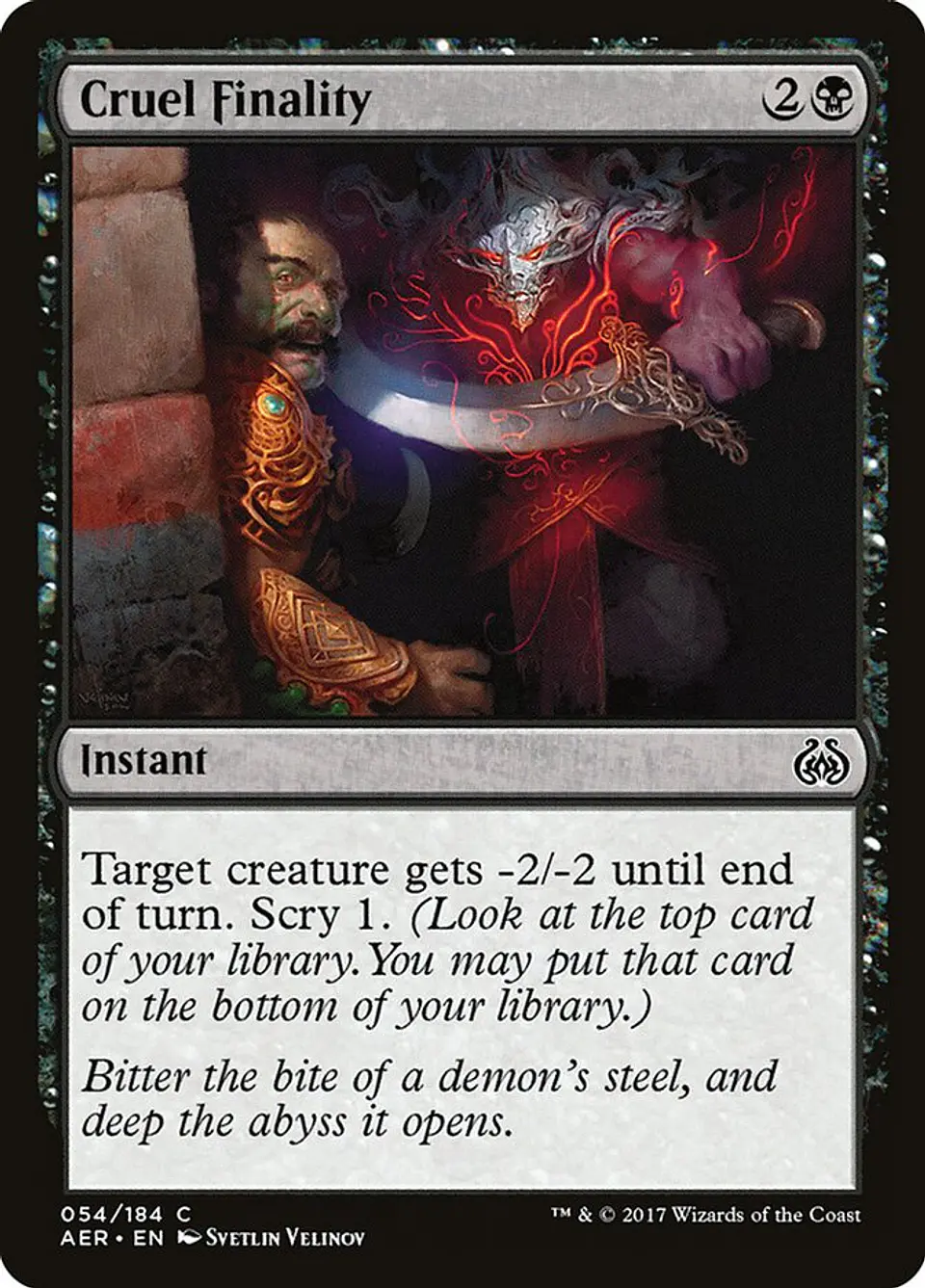 Cruel Finality 1