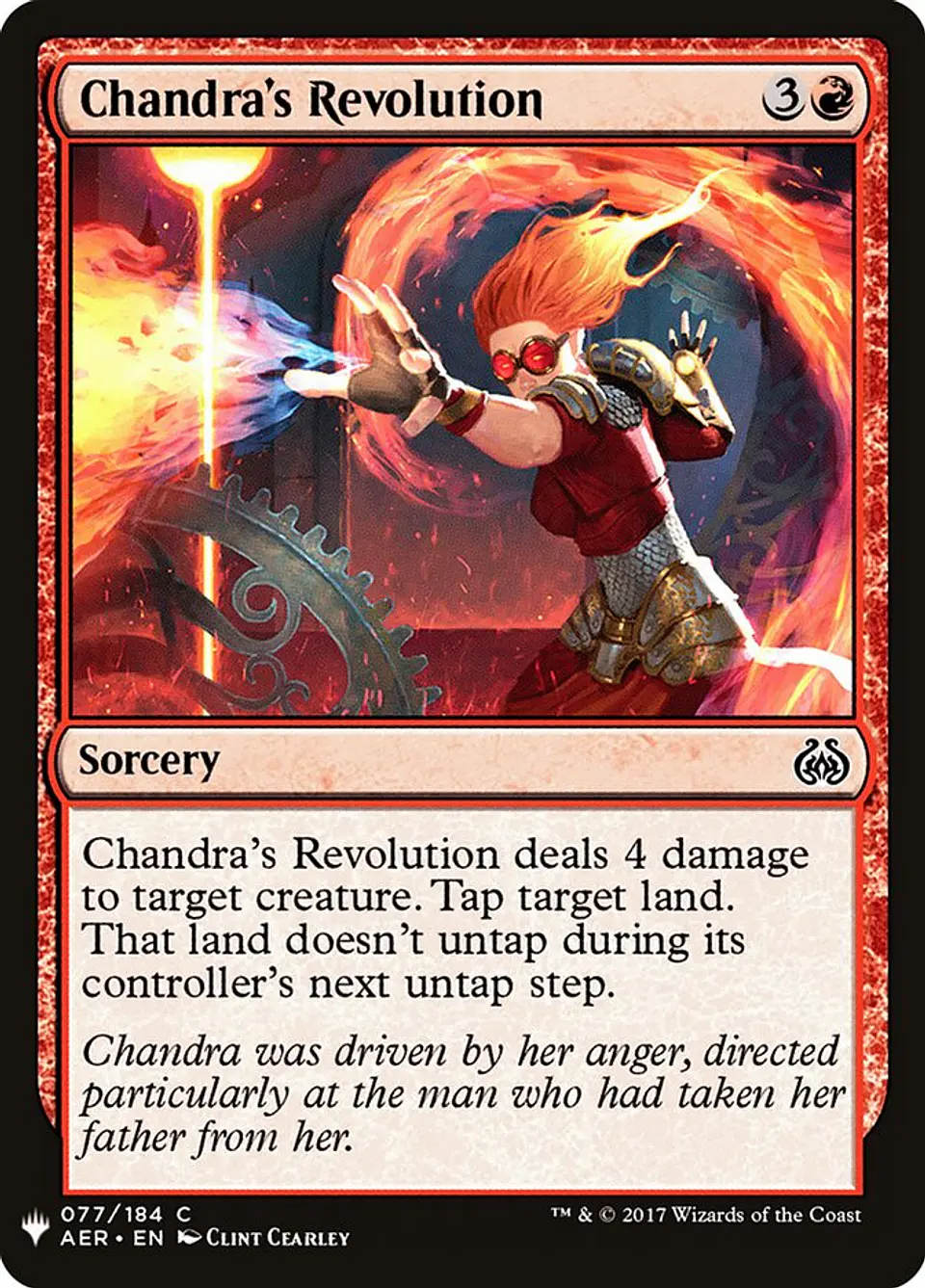 Chandra's Revolution (The List) 1
