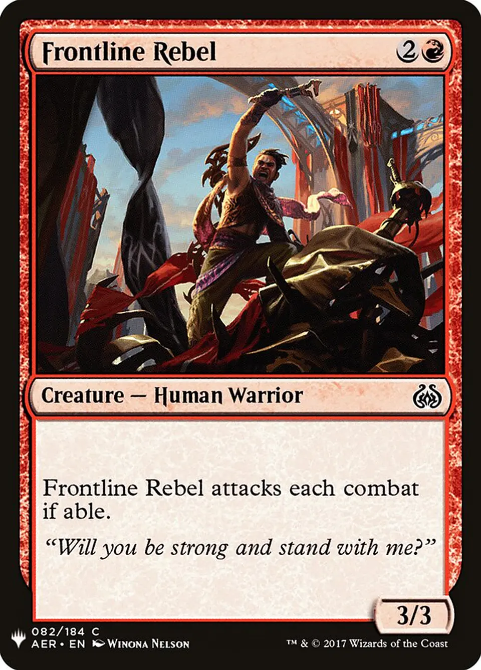 Frontline Rebel (The List) 1