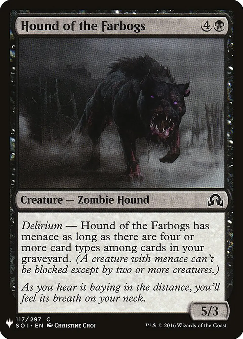Hound of the Farbogs (The List) 1