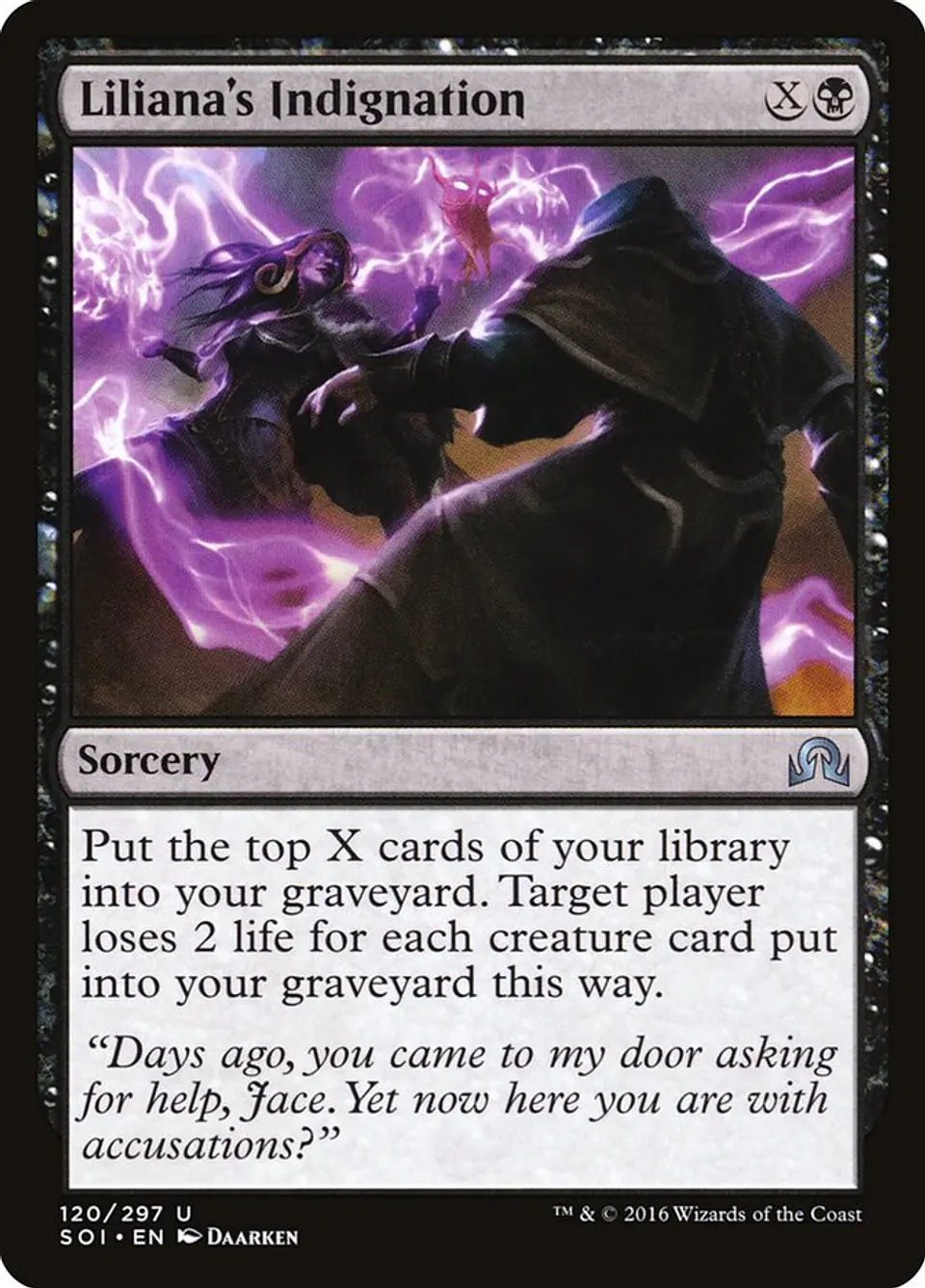 Liliana's Indignation 1