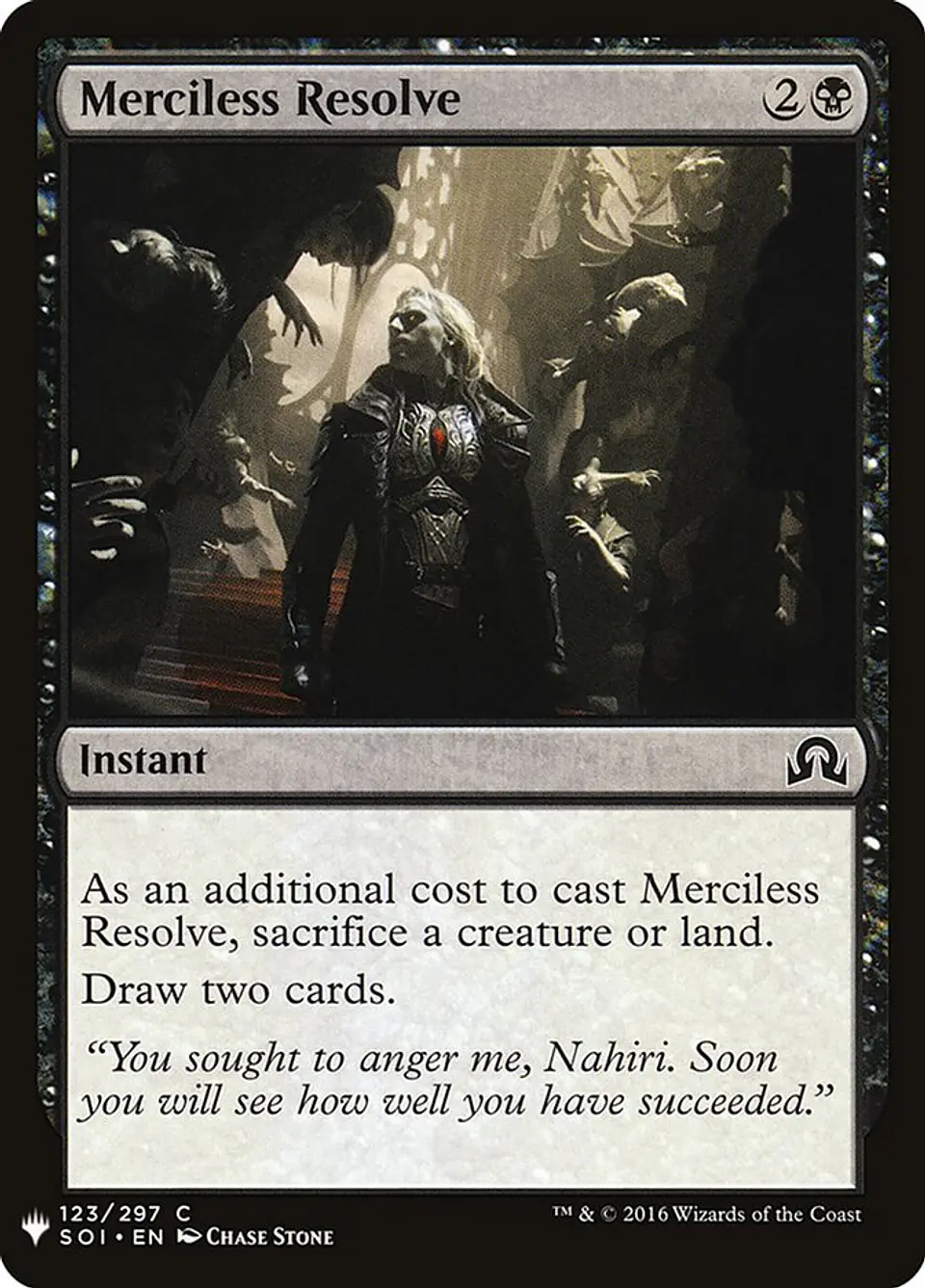 Merciless Resolve (The List) 1