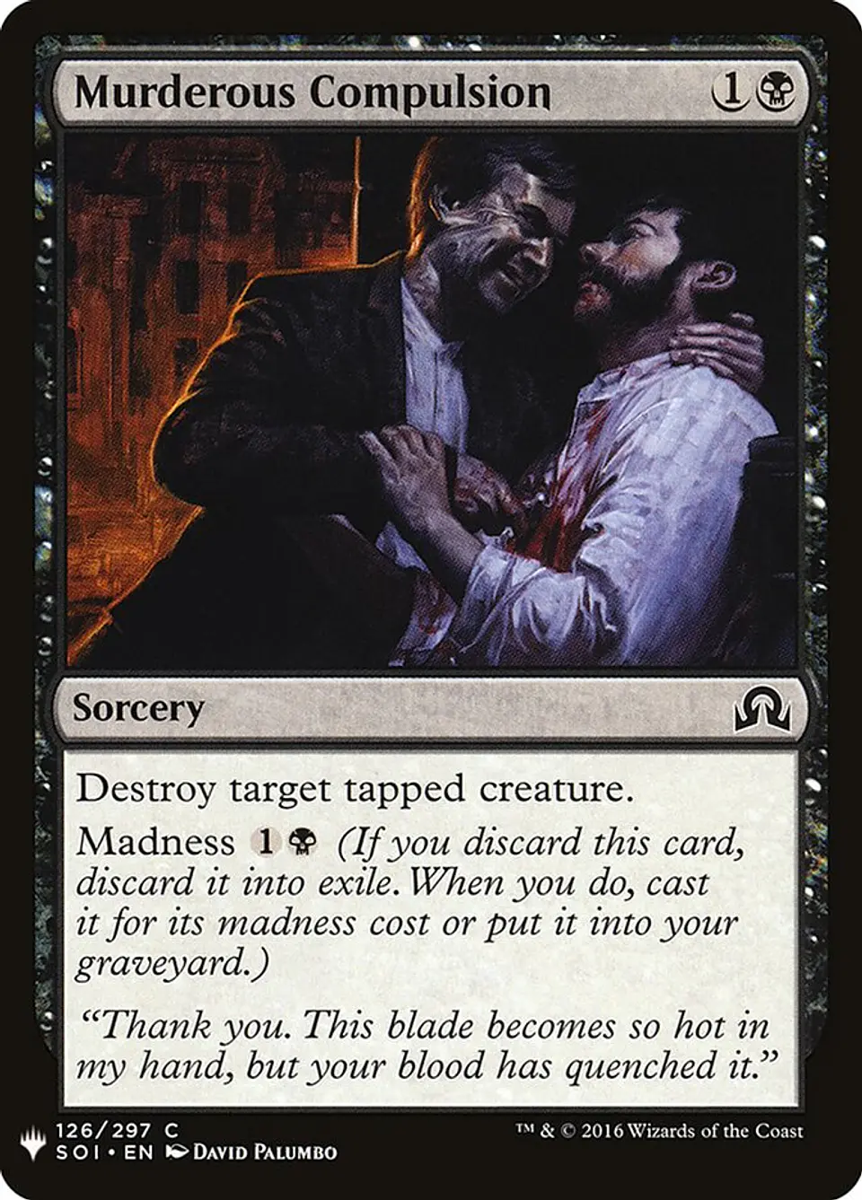 Murderous Compulsion (The List) 1