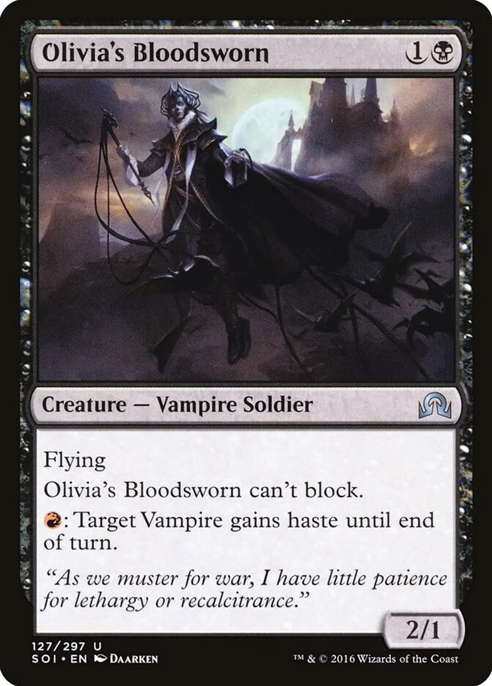 Olivia's Bloodsworn 1