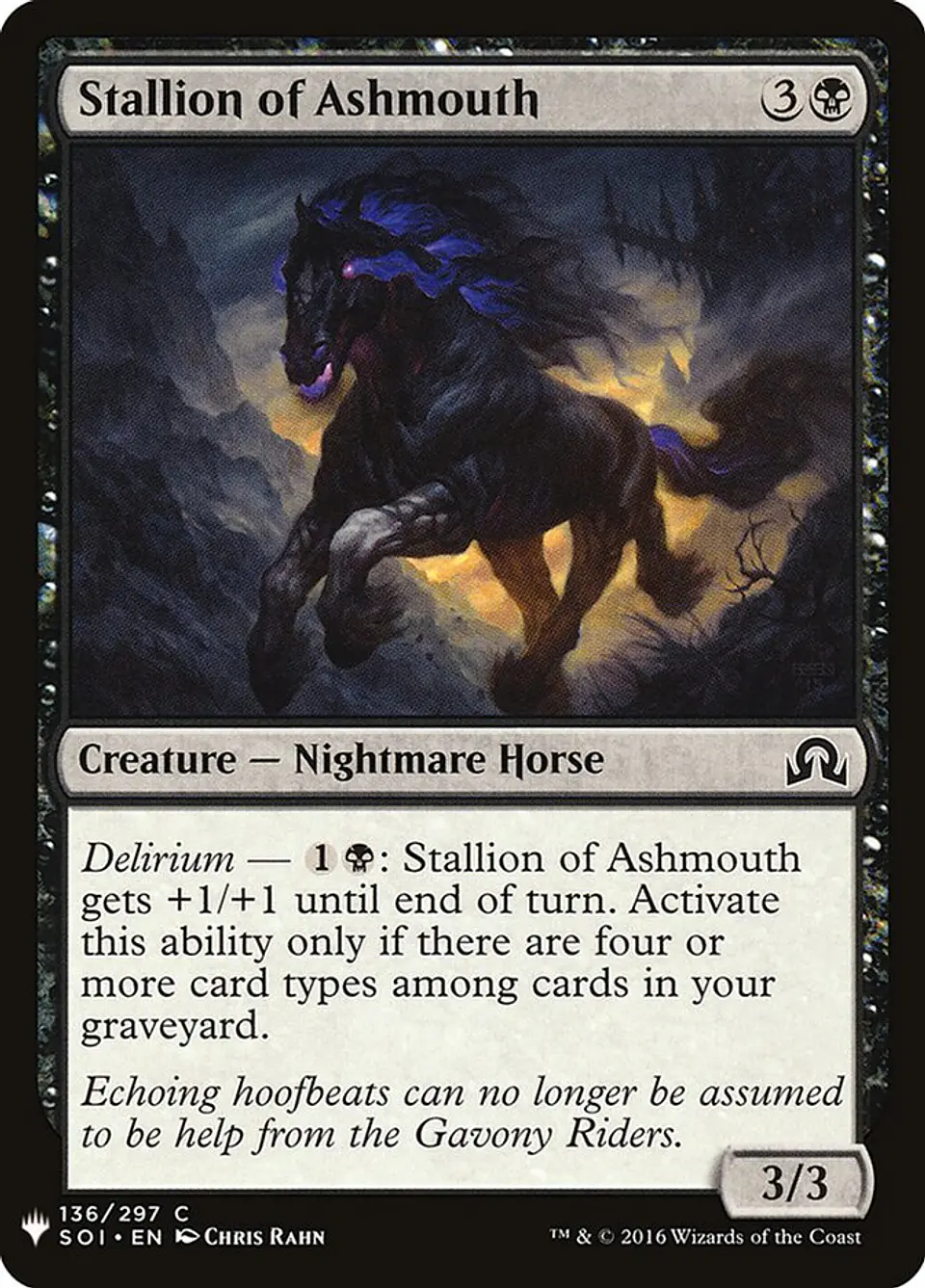 Stallion of Ashmouth (The List) 1