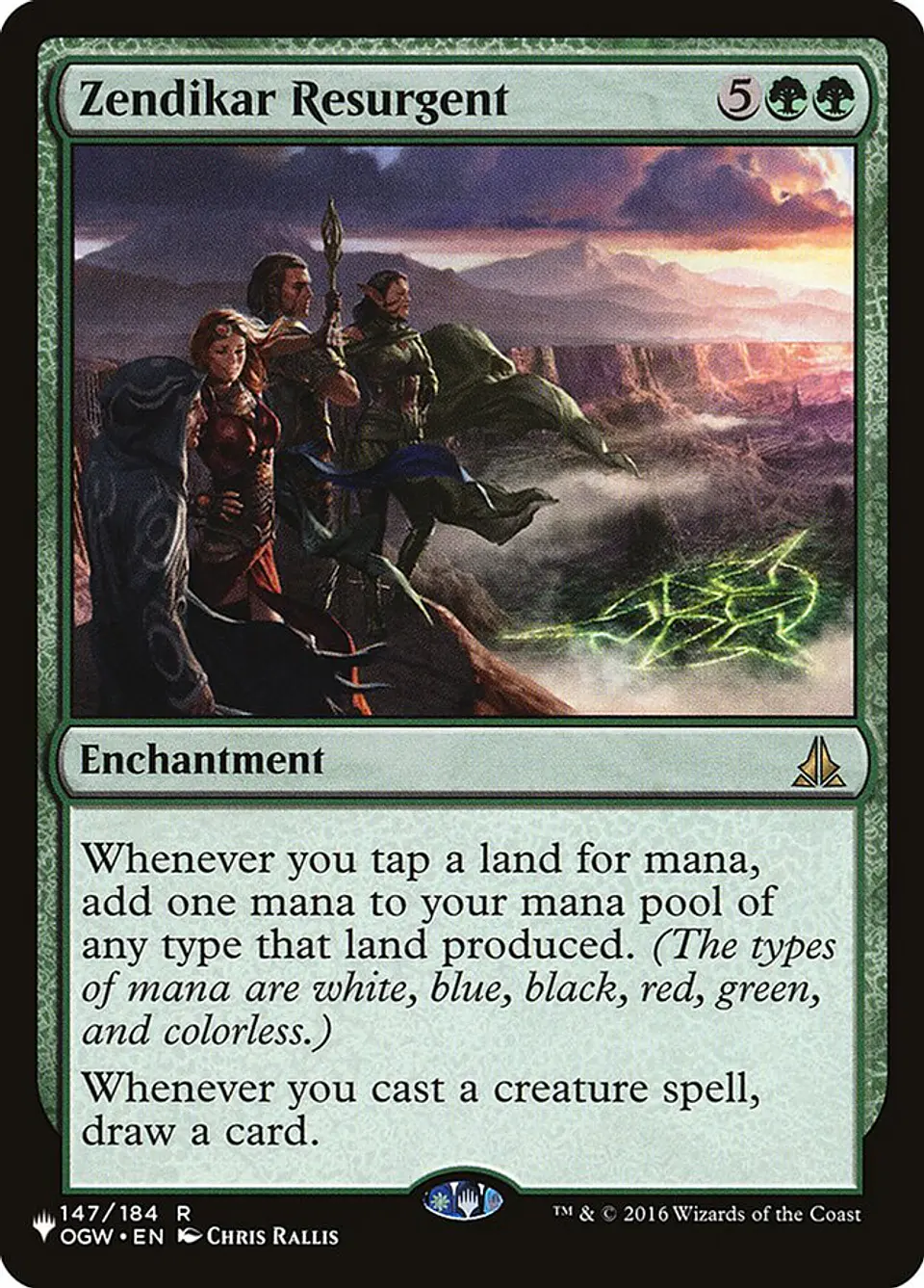 Zendikar Resurgent (The List) 1