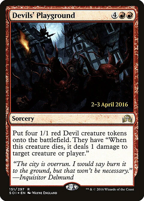 Devils' Playground (Pre-release)