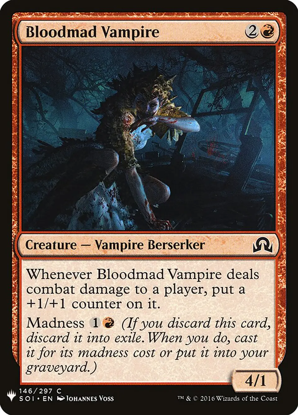 Bloodmad Vampire (The List) 1