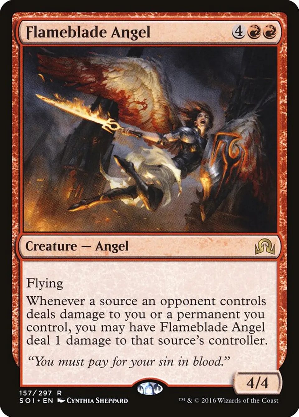 Flameblade Angel 1