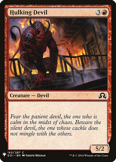 Hulking Devil (The List)