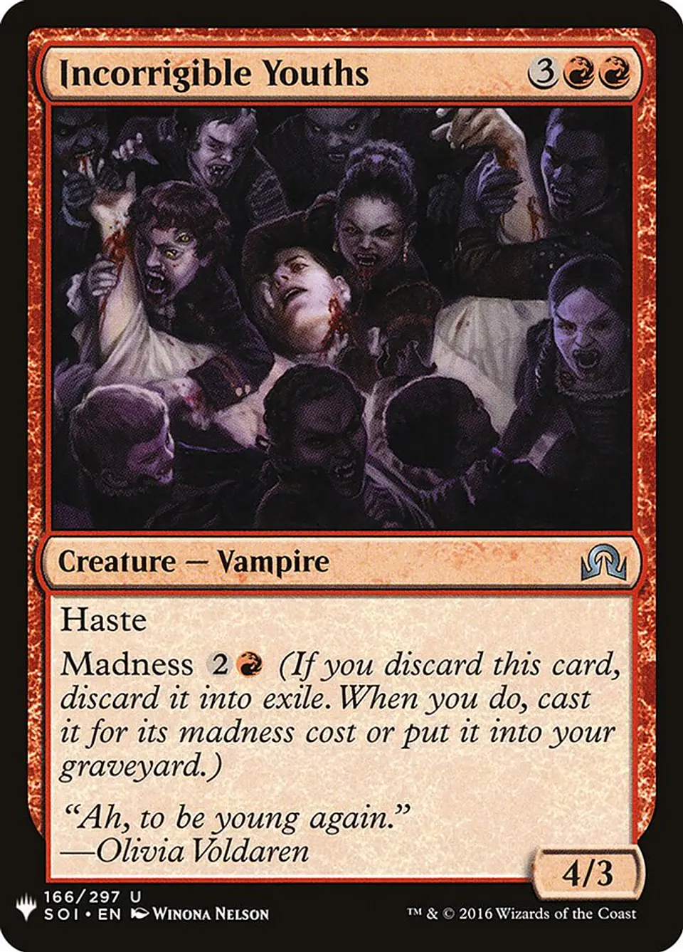 Incorrigible Youths (The List) 1