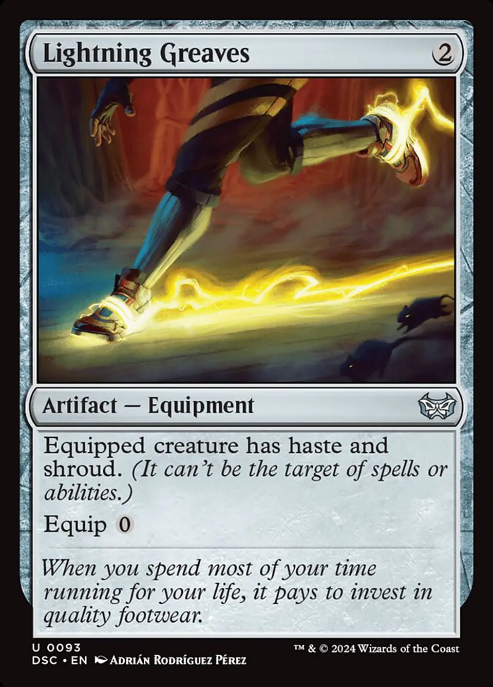 Lightning Greaves 1