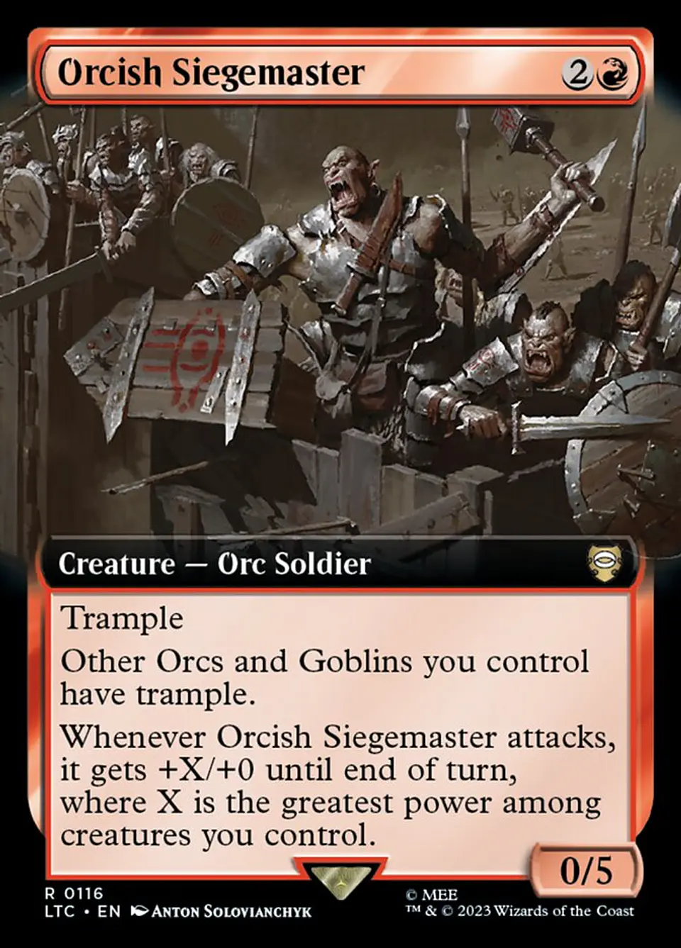 Orcish Siegemaster (Extended Art) 1